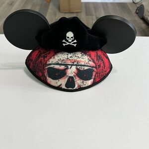 EUC Disney Parks Pirates of the Caribbean Mickey Ears Hat